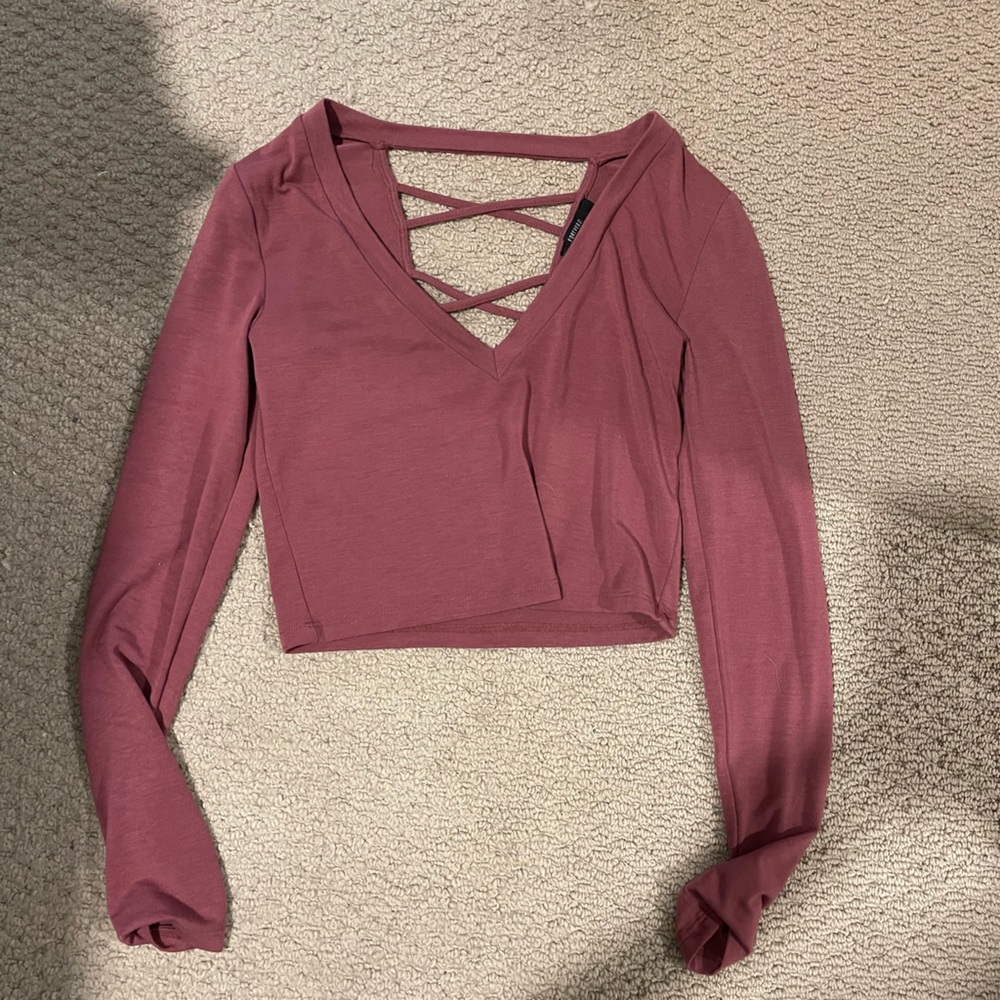 Cropped long sleeve